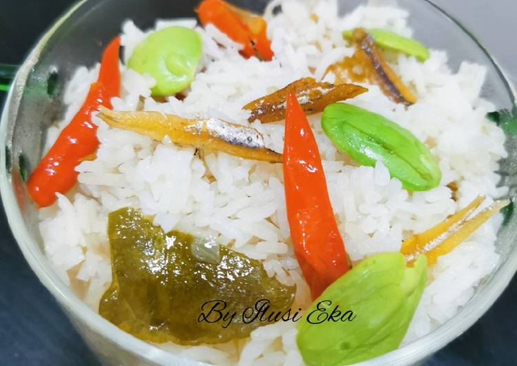  Cara termudah   Memasak  Nasi Liwetan - Versi Rice Cooker  Sederhana  