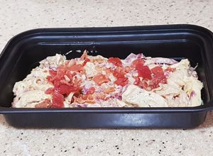 Una foto de Blaukraut con pollo Low Carb