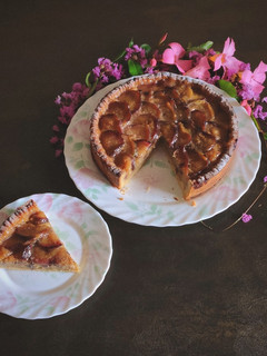 Foto di Crostata di fichi alle noci di macadamia