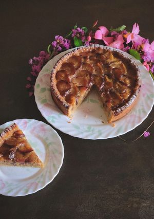 Foto di Crostata di fichi alle noci di macadamia