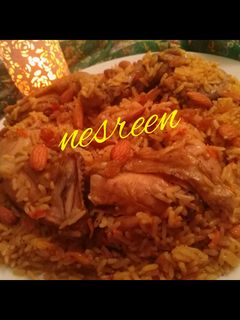 صورة لوصفة أرز برياني بالدجاج