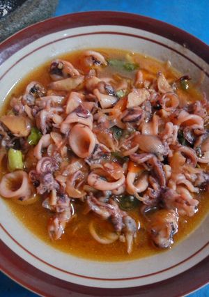 Foto resep Oseng cumi simple