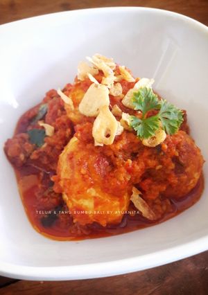 Foto resep Telur & Tahu Bumbu Bali