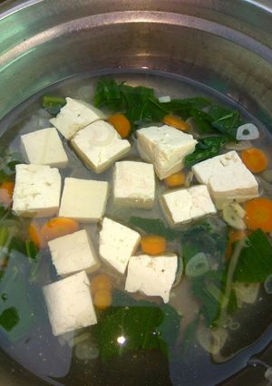 Foto resep Sayur tahu bening