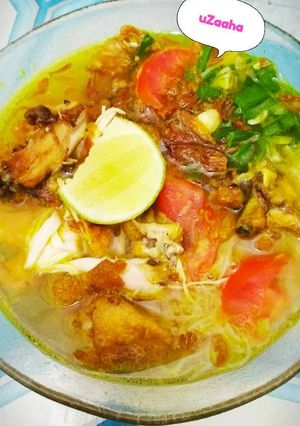 Foto resep Soto ayam kuah kuning