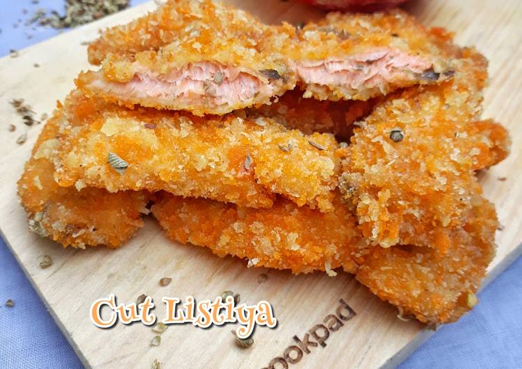 Cara memasak Salmon Katsu sedap