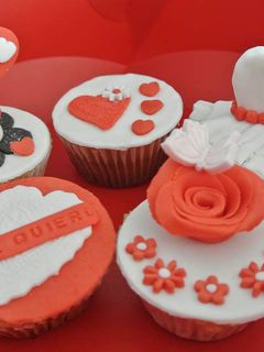 Una foto de Cupcakes San Valentín