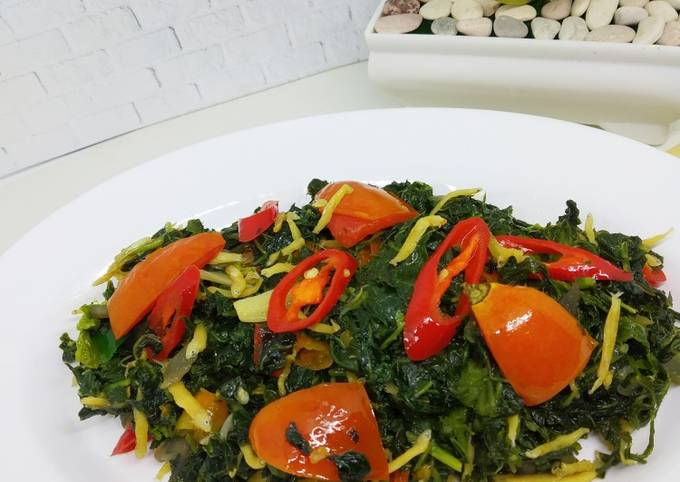 Resep Tumis Ikan Teri Daun Pepaya, Lezat Sekali