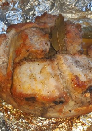 Una foto de Chancho al horno