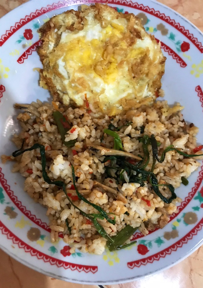 Foto resep Nasi Goreng Kangkung Teri Terasi