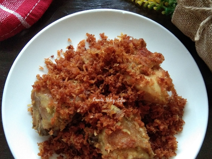 Resep Ayam Goreng Serundeng, Bikin Ngiler