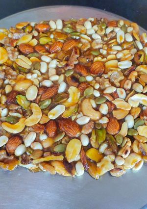 A picture of Dry Fruits Chikki Bar.