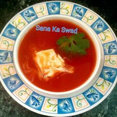 A picture of Tomato soup.