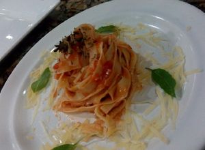 Una foto de Pasta a la Putanesca