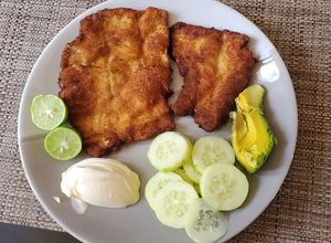 Una foto de Filete empanizado