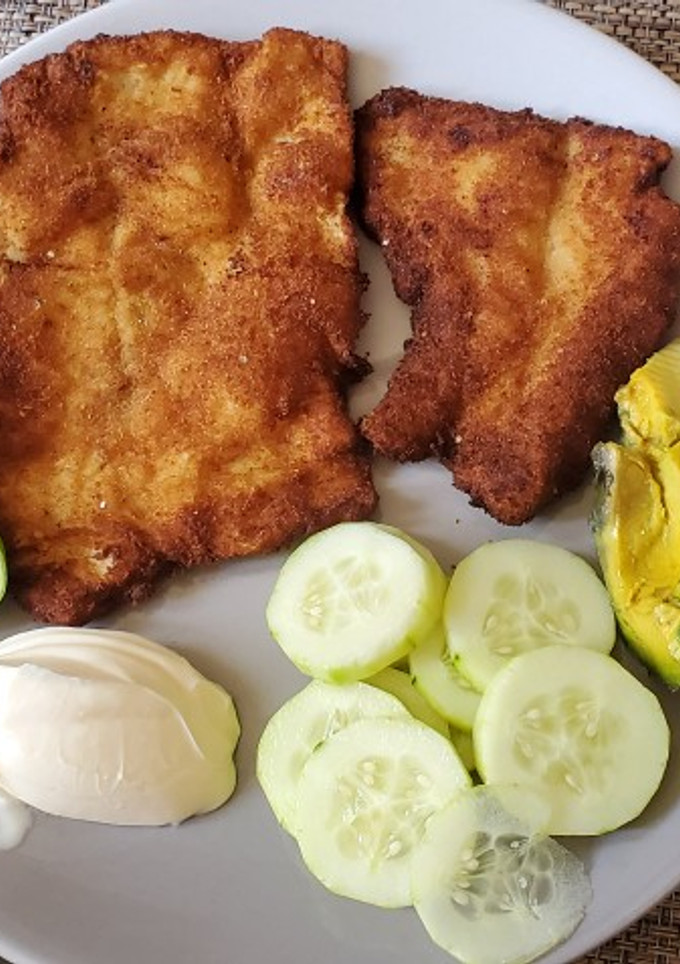 Una foto de Filete empanizado
