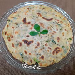 A picture of Methi Lachha Paratha.
