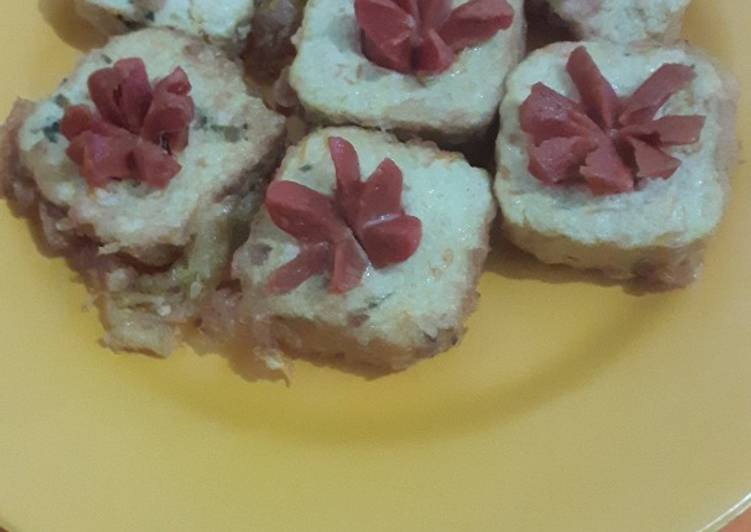 Resep masakan Tahu kembang sosis👌 | Cara Buat Tahu kembang sosis👌 Yang Bikin Ngiler