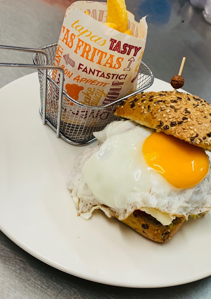 Una foto de Hamburguesa sorpresa