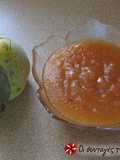 Christmas apple, quince and tangerine jam