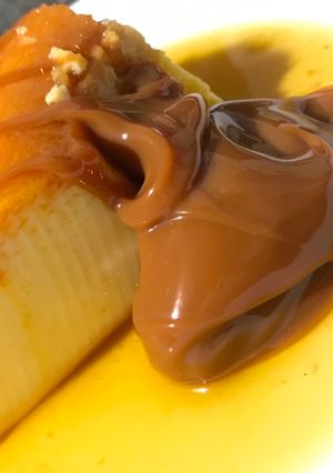 Una foto de Flan casero 🍮