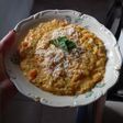 Risotto de calabaza vegetariano/vegano