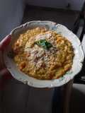 Risotto de calabaza vegetariano/vegano
