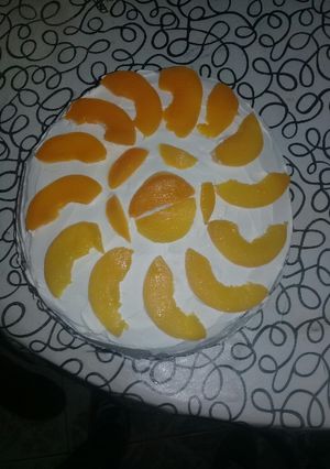 Una foto de Torta simple, fácil y rica para los mates!