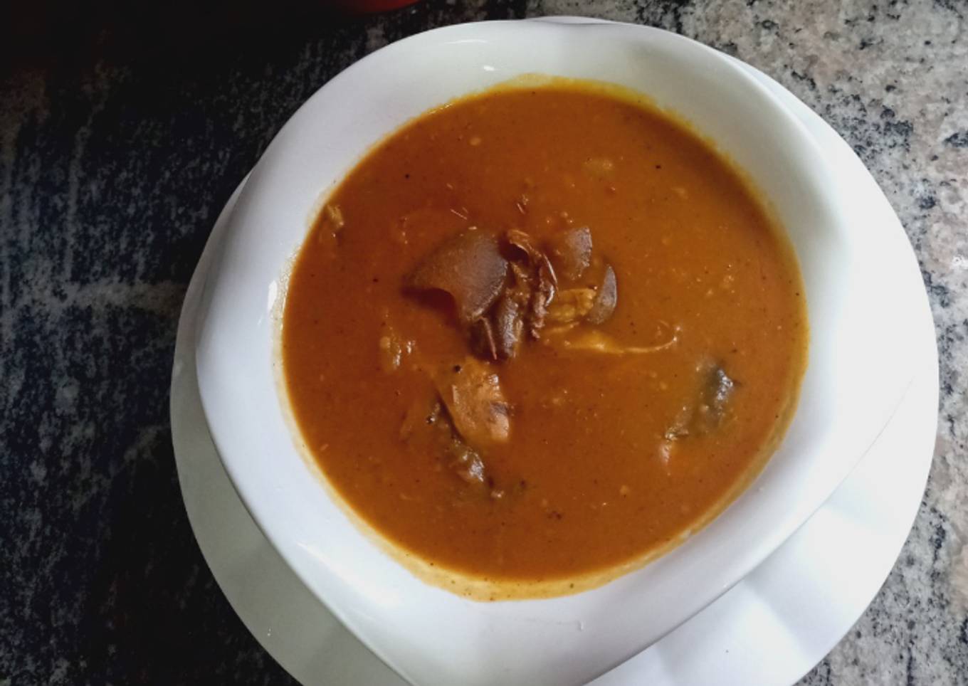 Sweet potato curry soup