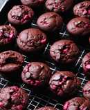 Muffins de Beterraba e Chocolate