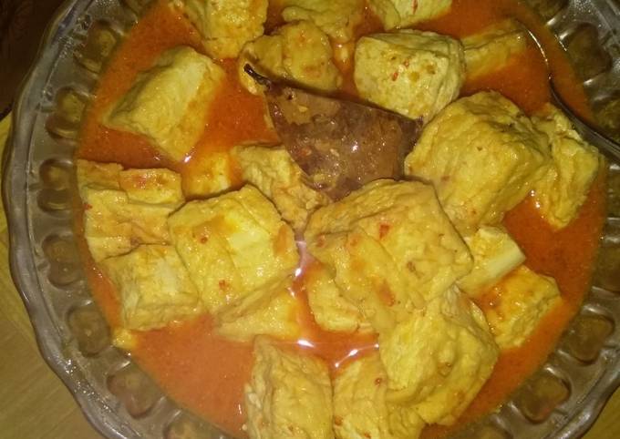 Cara Bikin Sayur tahu santan Bahan Sederhana