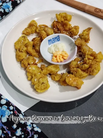 Cara Gampang Membuat Resep Ayam Popcorn Goreng Bawang (ala Chef Desi) yang Uenak Anti Ribet, Lezat