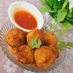 A picture of Potato balls 😋.