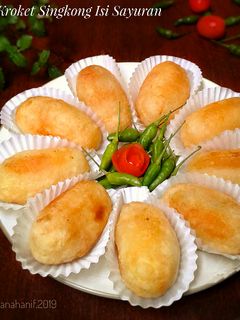Foto resep Kroket singkong isi sayuran ala sukma