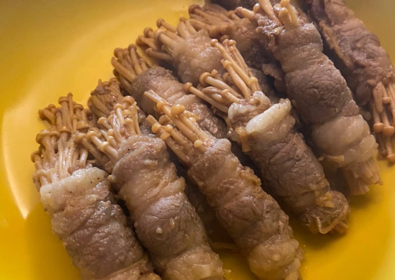Enoki Beef Roll