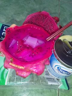 Foto resep Sop buah naga nata de coco