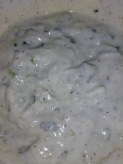 صورة لوصفة سلطة لبن 😋😋