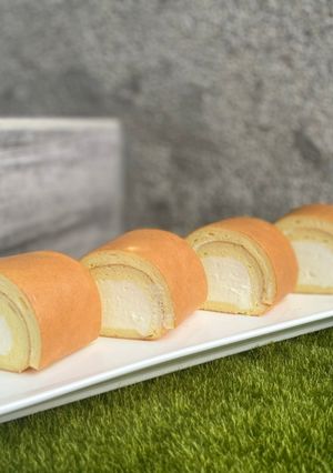 法式生乳捲 的食譜成品照片