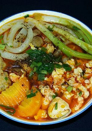 Hình của món Bánh canh bột xắt.