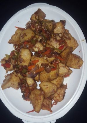A picture of Peppered Awara.