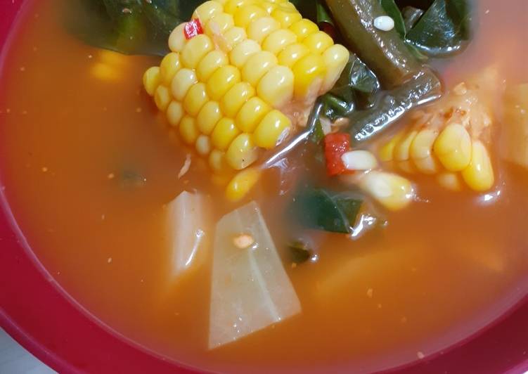 Easiest Way to Make Appetizing Sayur asem racik