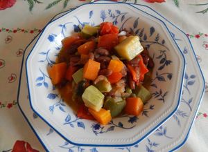 Foto di Ratatouille con fagioli