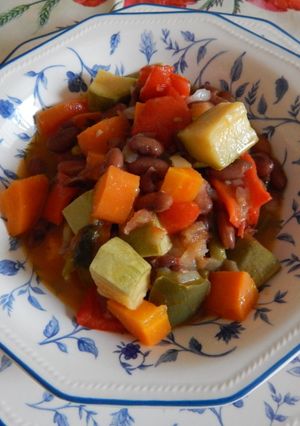 Foto di Ratatouille con fagioli