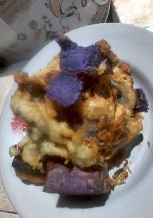 Foto resep Telo Ungu Gimbal Nyes Manis