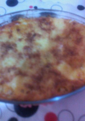 صورة لوصفة غراتان البطاطا واللحم مرحي