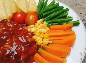 Foto resep Beef Steak with Barbeque Sauce