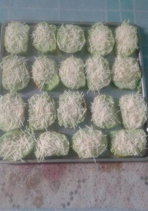 Foto resep Roti panggang tabur keju