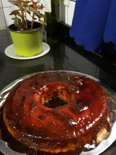Una foto de Budín de pan