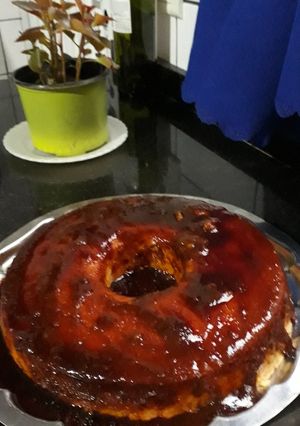 Una foto de Budín de pan