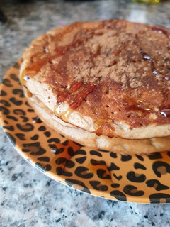 Una foto de Pancakes de espelta